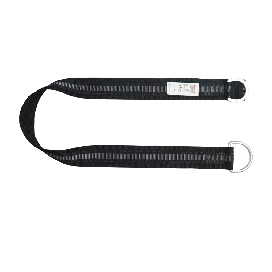 Cross Arm Anchor Strap, Both-Side D-Ring with Polyester Covering