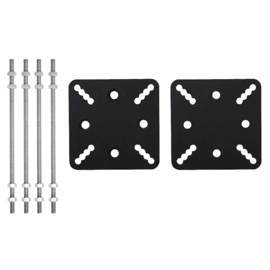 Universal Extremity Clamping Plates for Small Beam Flanges