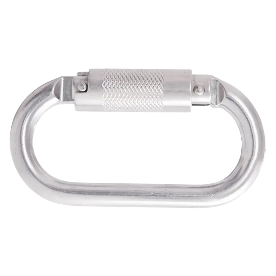 Stainless Steel Quarter Turn Locking Bulb Type Karabiner