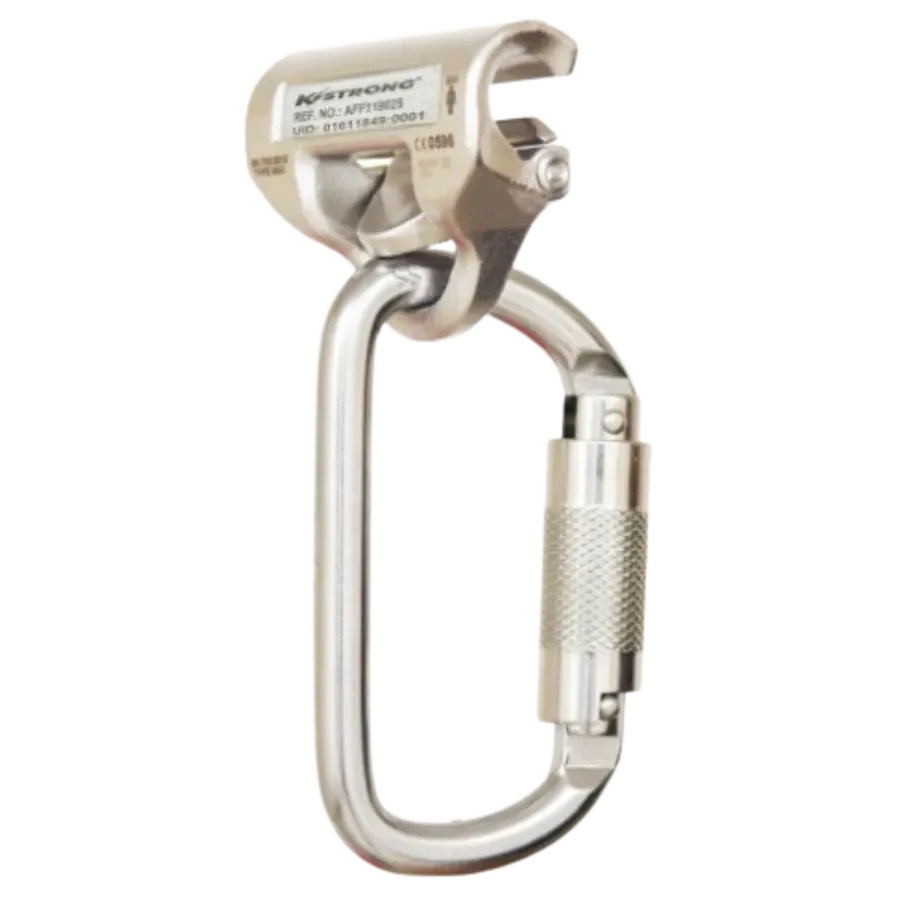 IMPAXX Stainless Steel Traveler with Karabiner for 8 mm Wire