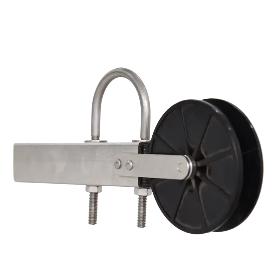Pulley Type Cable Guide for Vertical Wire System