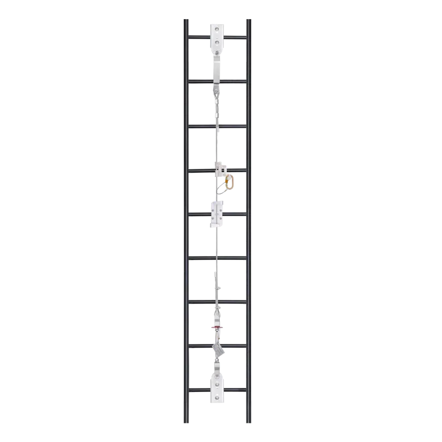 AFF7000 Vertical Anchorage Line System on Rigid Cable Line