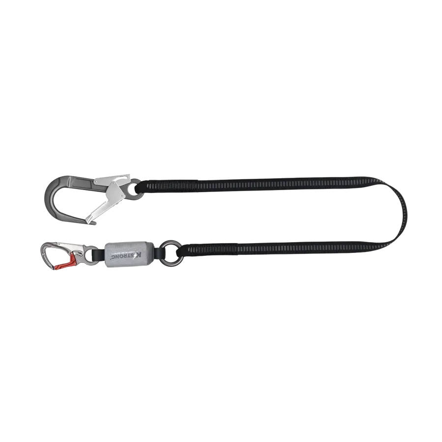Epic Shock Absorbing Lanyard with Snap & Scaffold Hooks