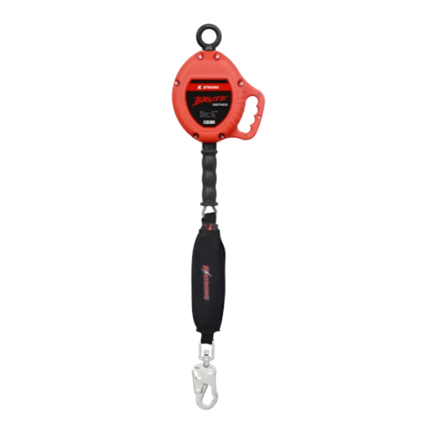Brute SRL Sharp Edge (Wire Rope) 6 Meter with Steel Snap Hook