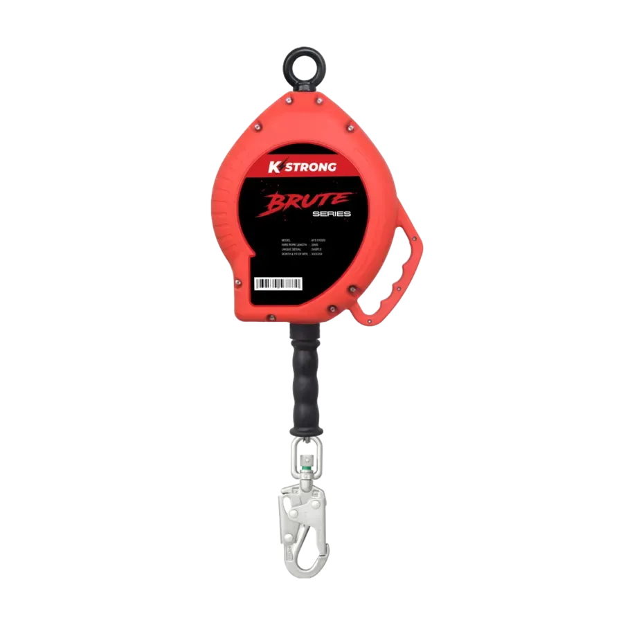 Brute SRL (Wire Rope) 15 Meter with Steel Snap Hook