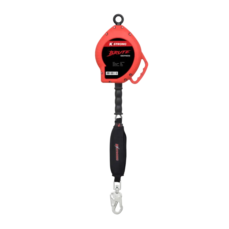 Brute SRL Sharp Edge (Wire Rope) 15 Meter with Steel Snap Hook