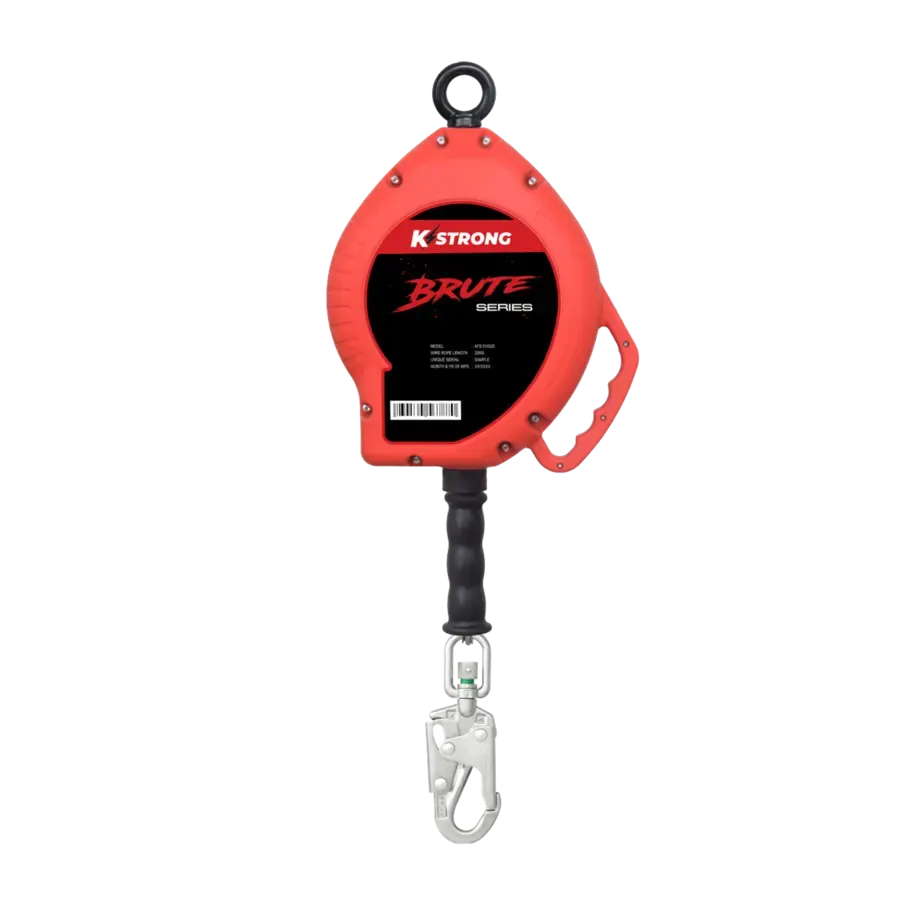 Brute SRL (Wire Rope) 20 Meter with Steel Snap Hook