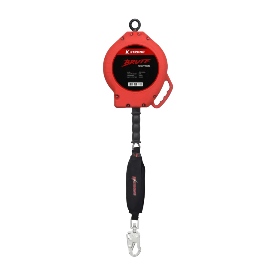 Brute SRL Sharp Edge (Wire Rope) 20 Meter with Steel Snap Hook