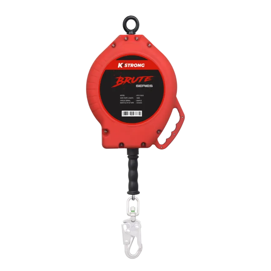 Brute SRL (Wire Rope) 25 Meter with Steel Snap Hook