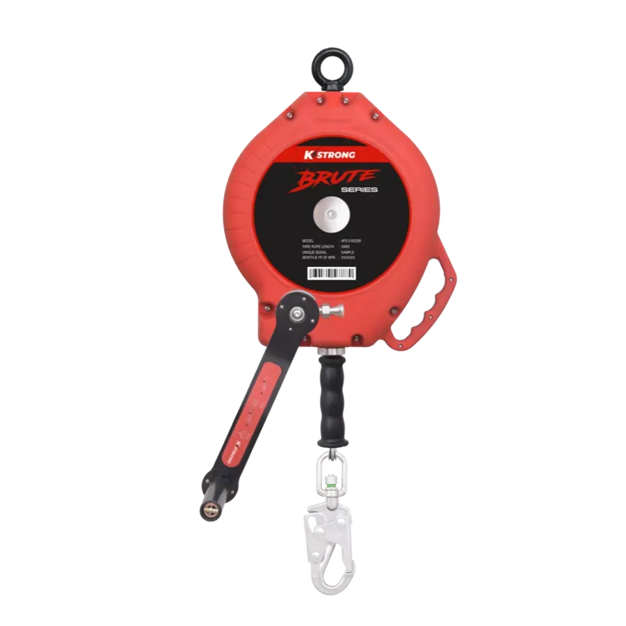 Brute Retrieval Block 30 Meter with Steel Snap Hook