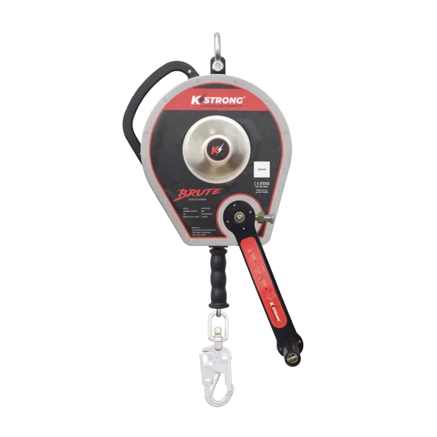 Brute Sealed 3 Way Retrieval 30 Meter with Steel Snap Hook