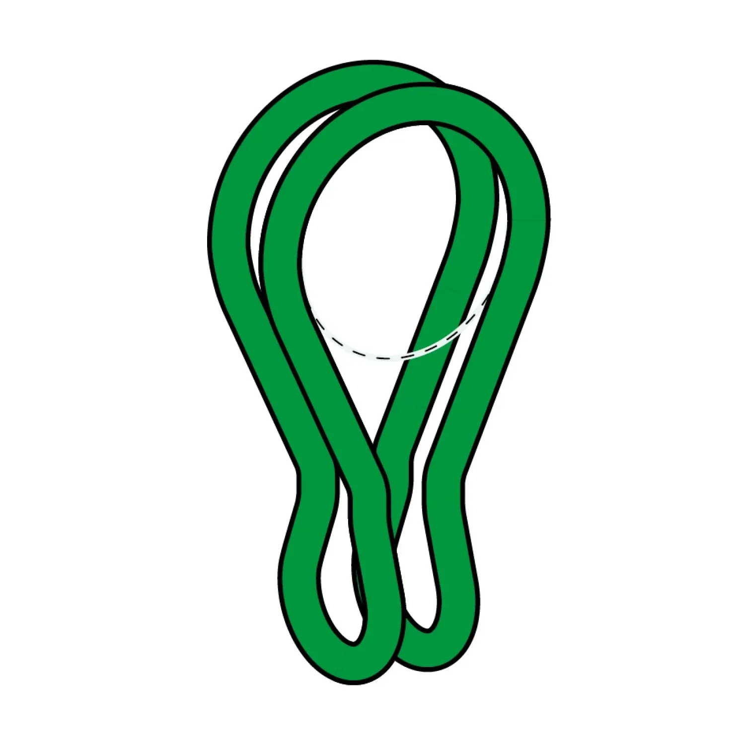 Attachment clip to attach fall stop nets