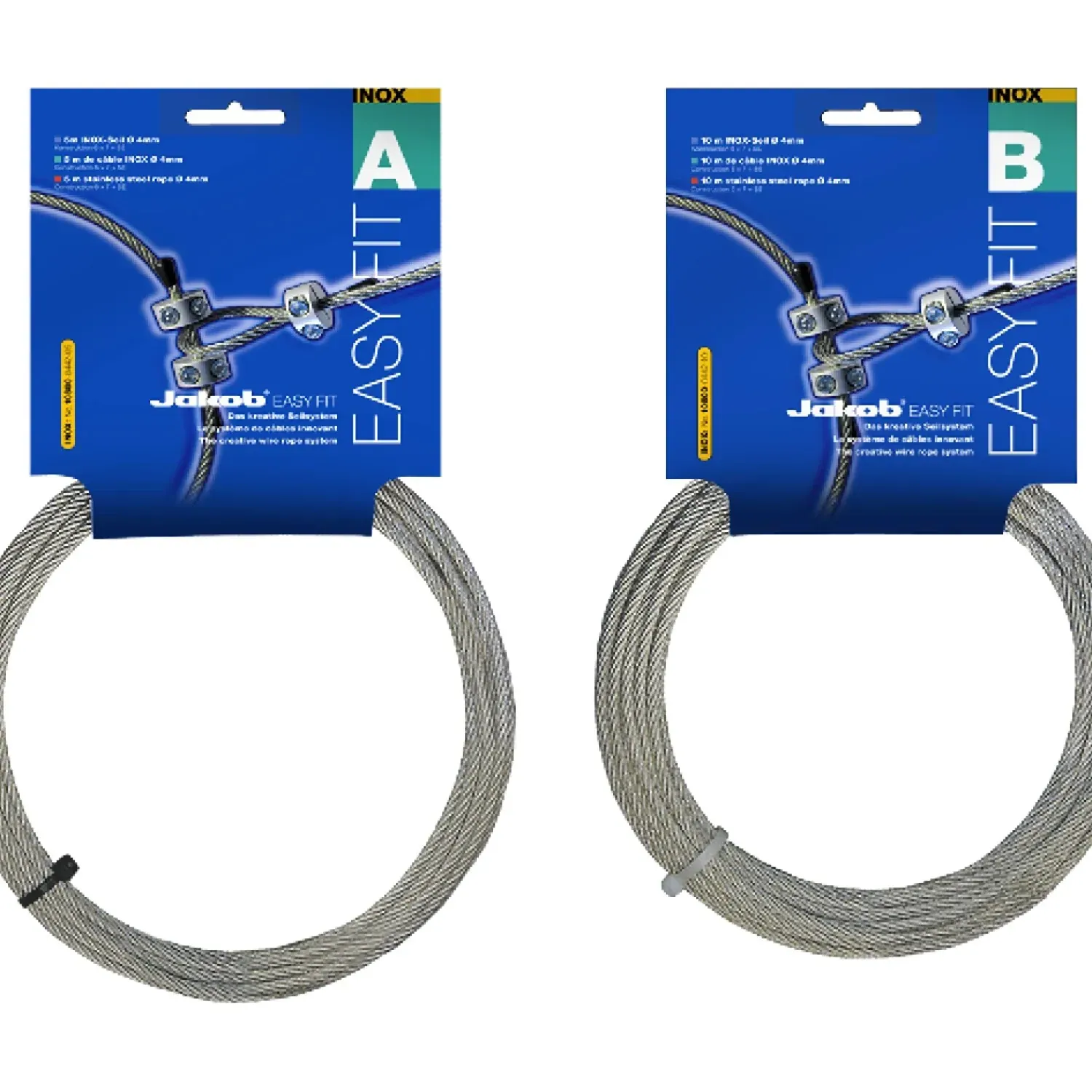Circular wire strand rope Easy Fit