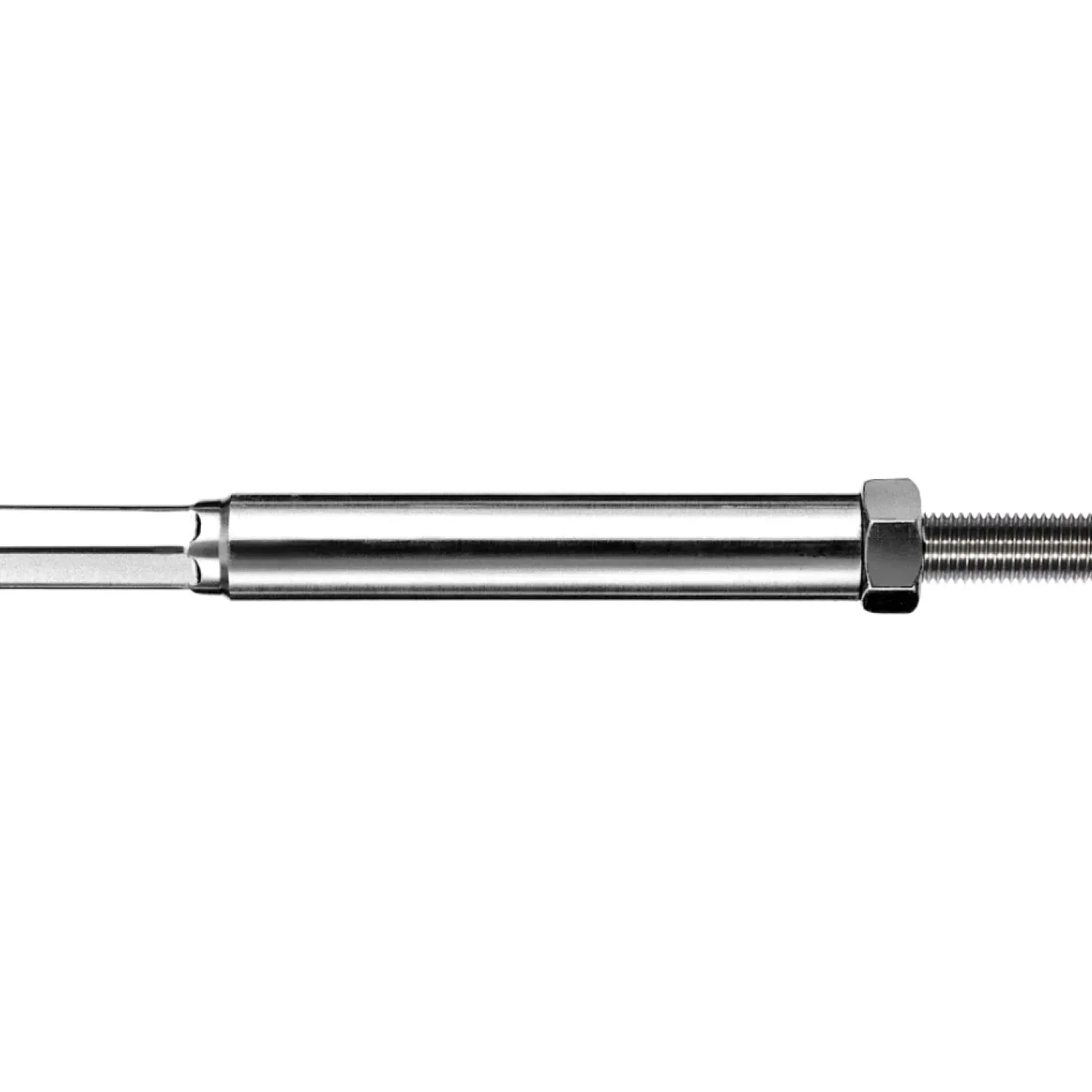 Clevis Classic and internal thread-end left-hand swaged for rope Ø 3 - 8 mm