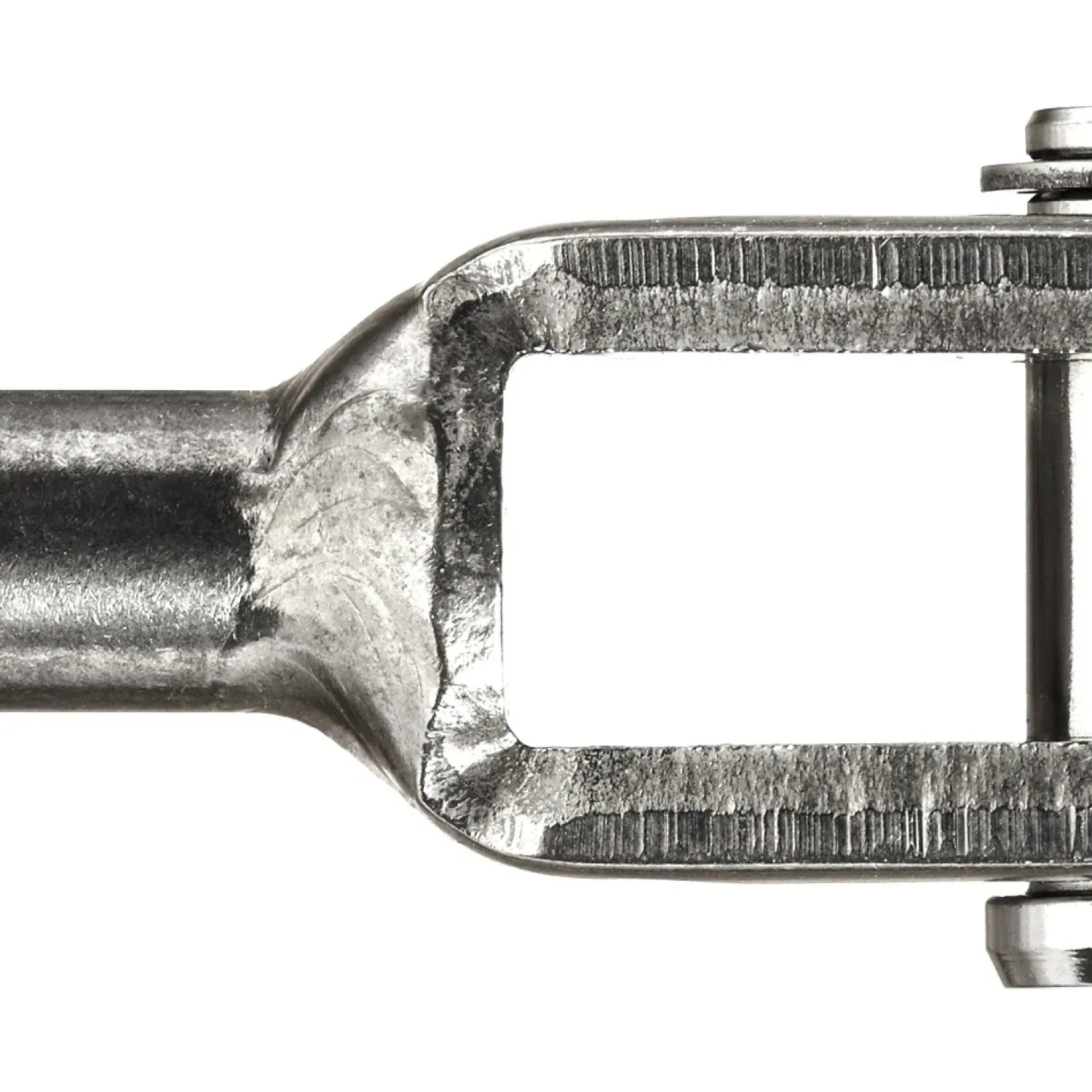 Clevis light with internal thread right-hand