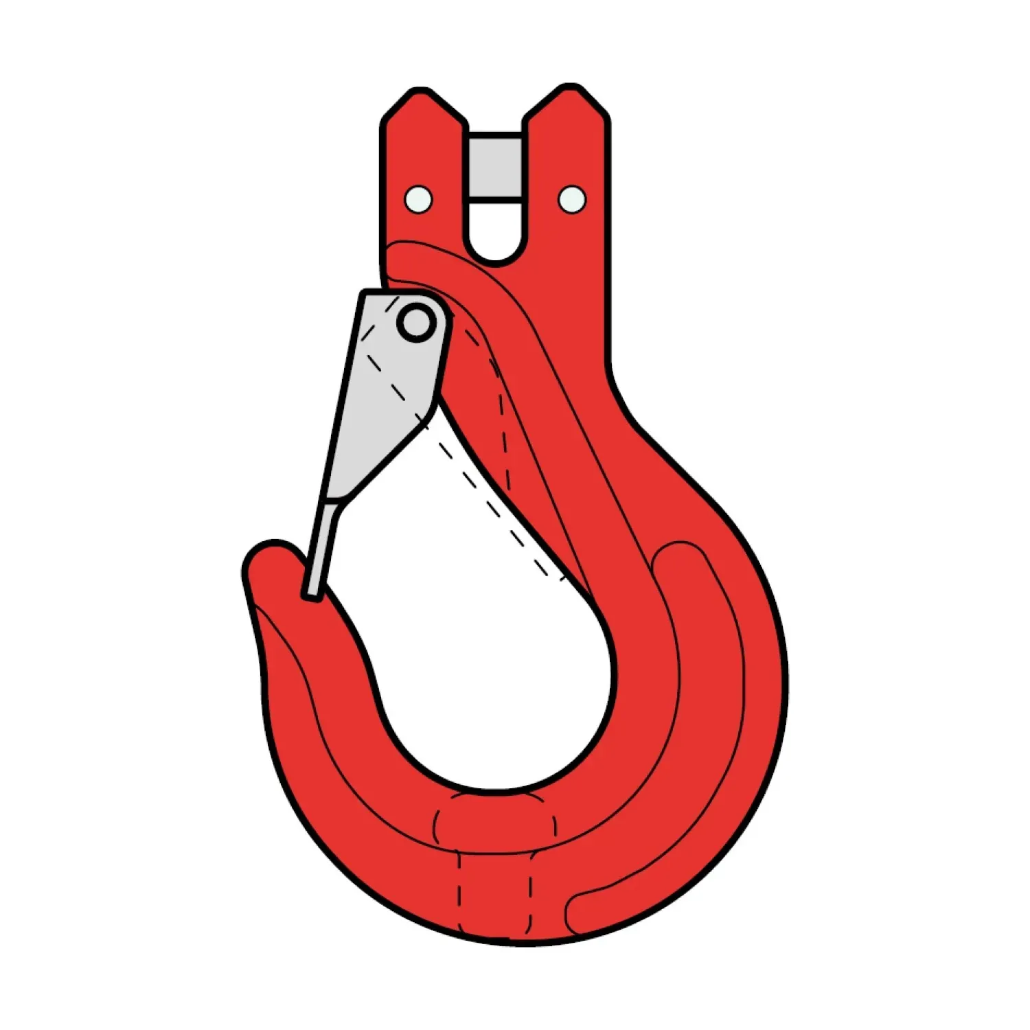 Clevis sling hook class 8