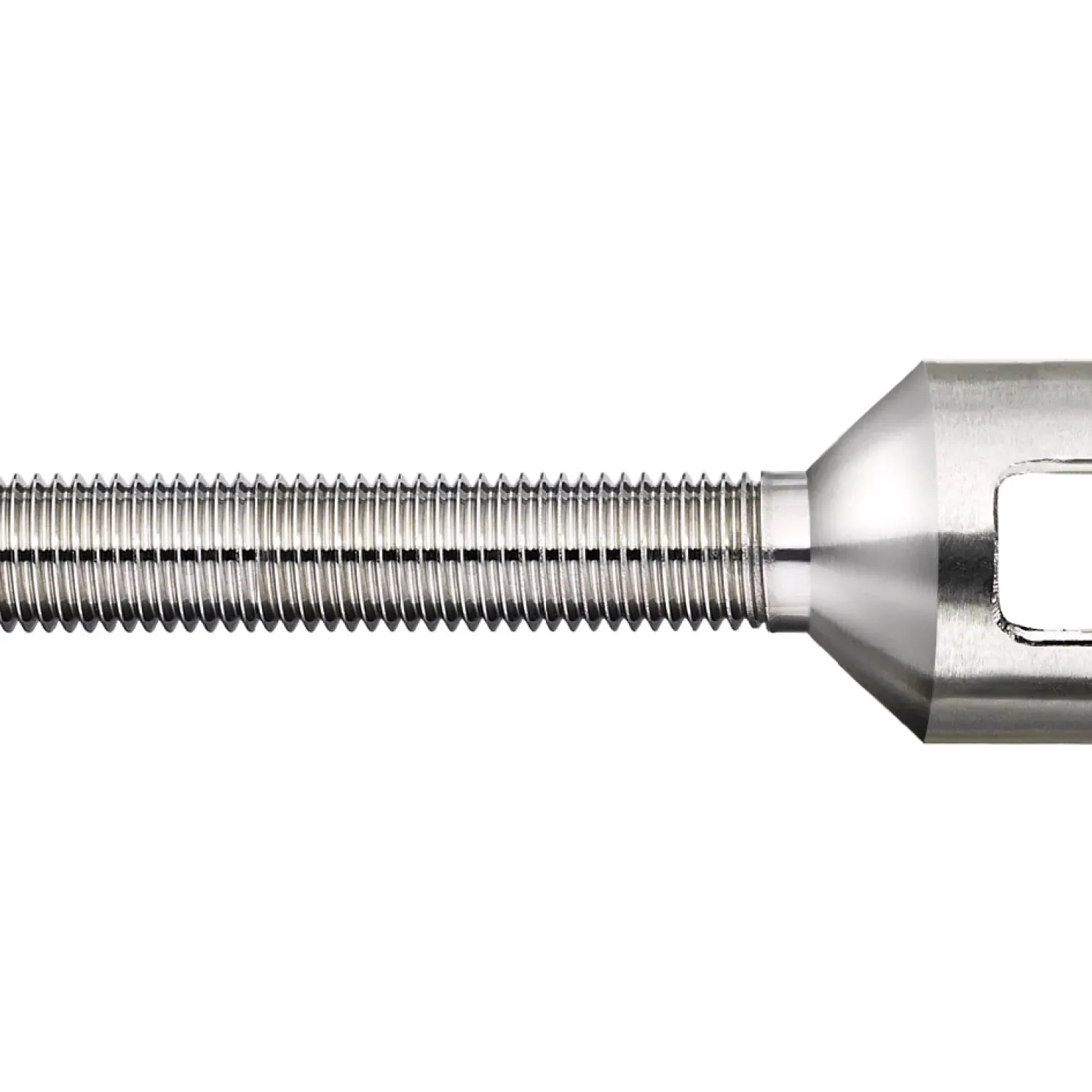 Clevis with external thread right-hand M24. PHASED-OUT ITEM