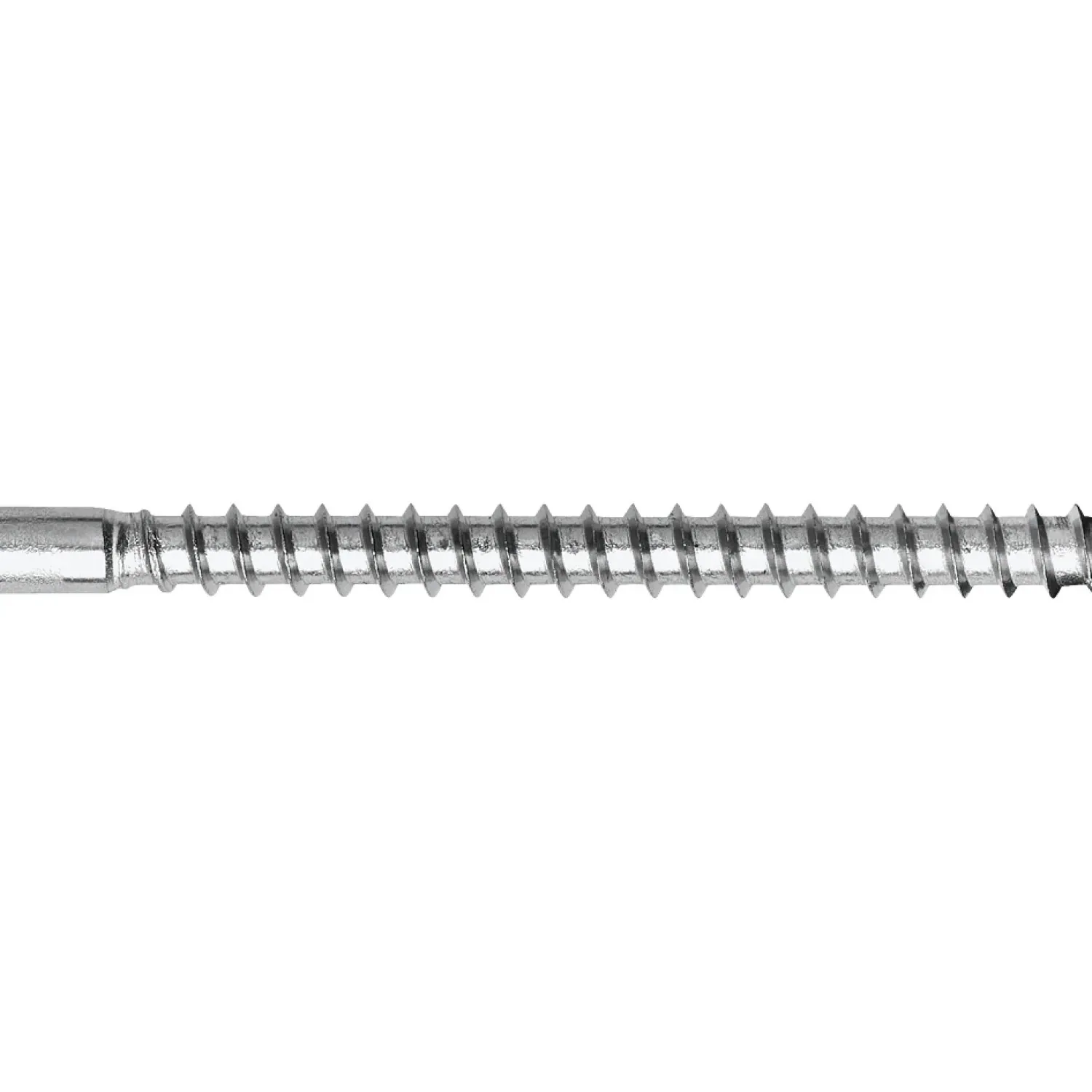 Countersunk facade screw with sealing washer