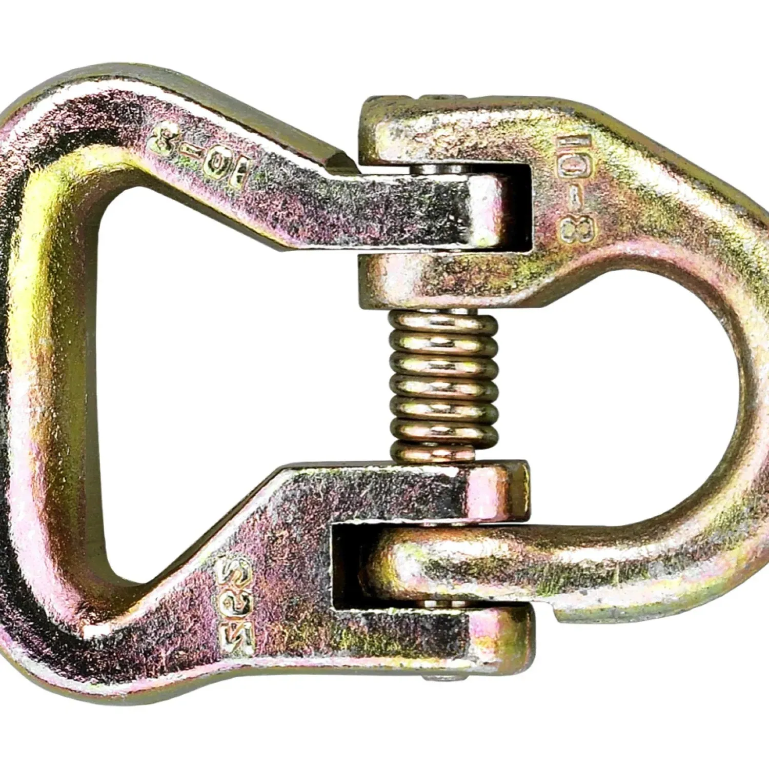 Coupling link for system web sling assembly