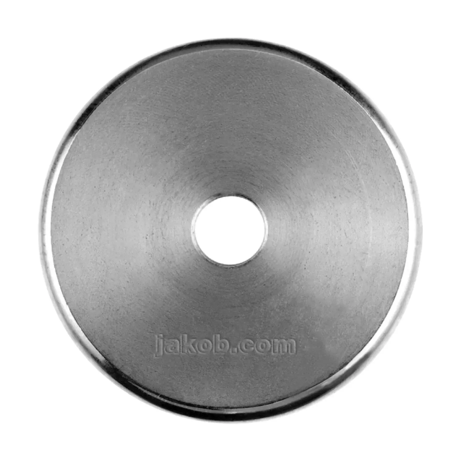 Cover disk with drilling