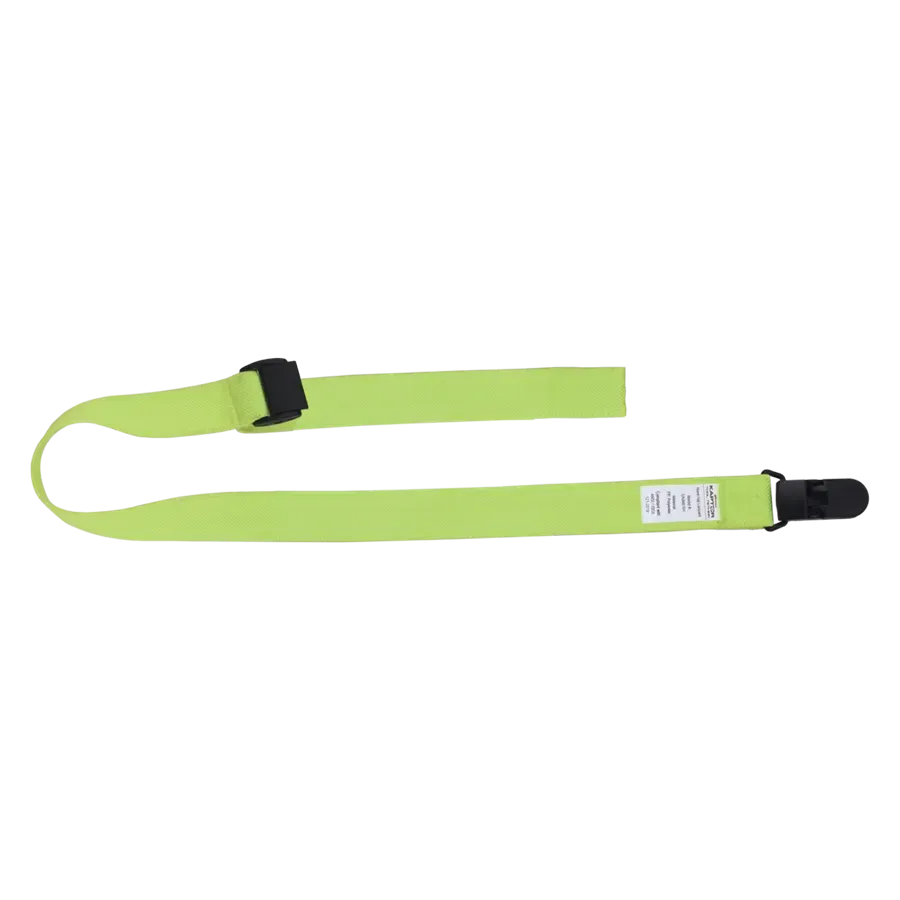 Elastic Hard Hat Lanyard with Clamp