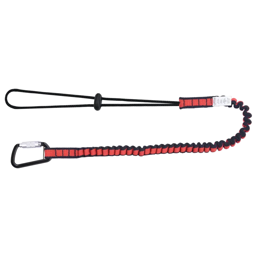 Tool Lanyard Single Leg with Drawstring Cord and Karabiner