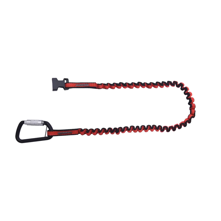 Detachable Elasticated Single Screwgate Karabiner