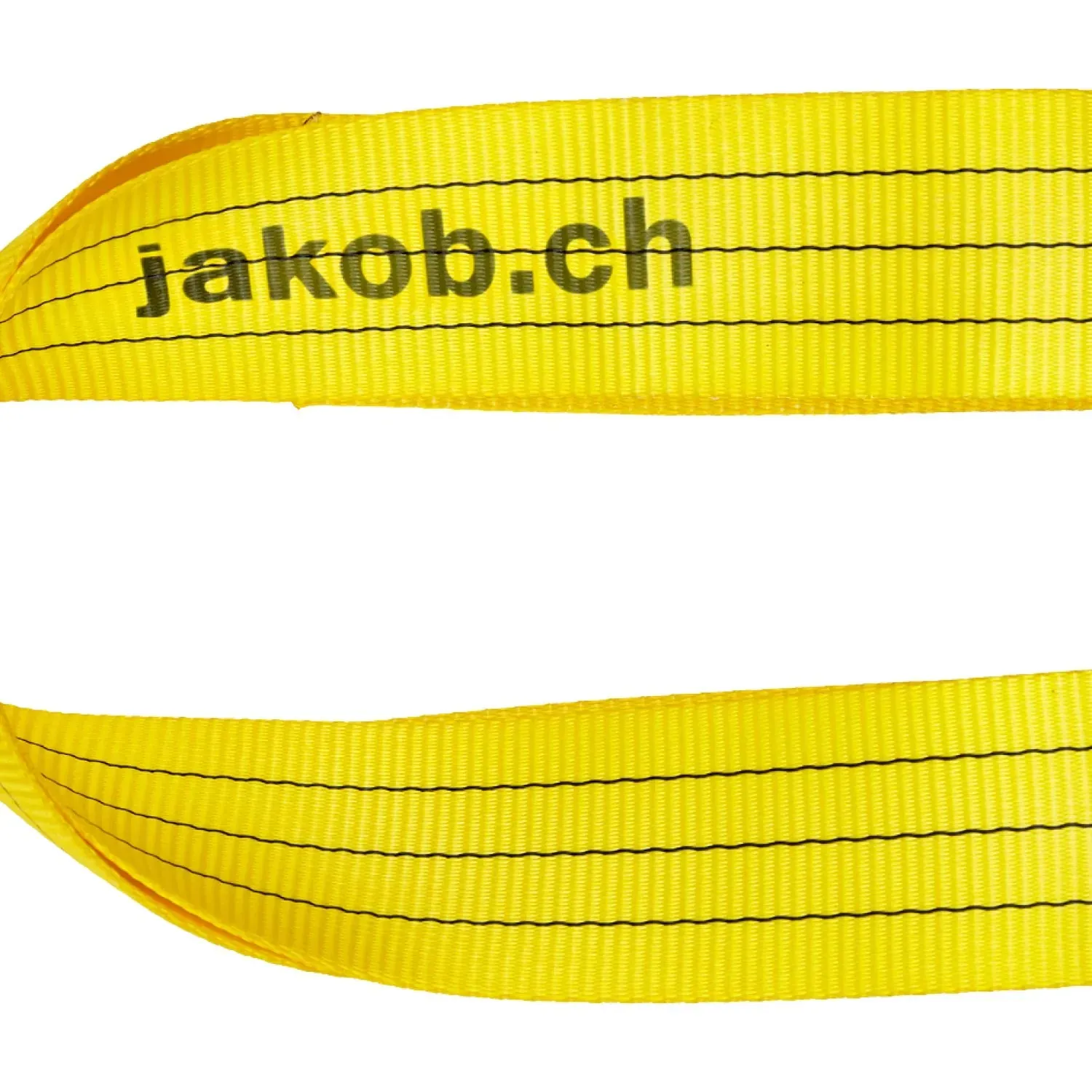 Endless lifting web sling single-ply