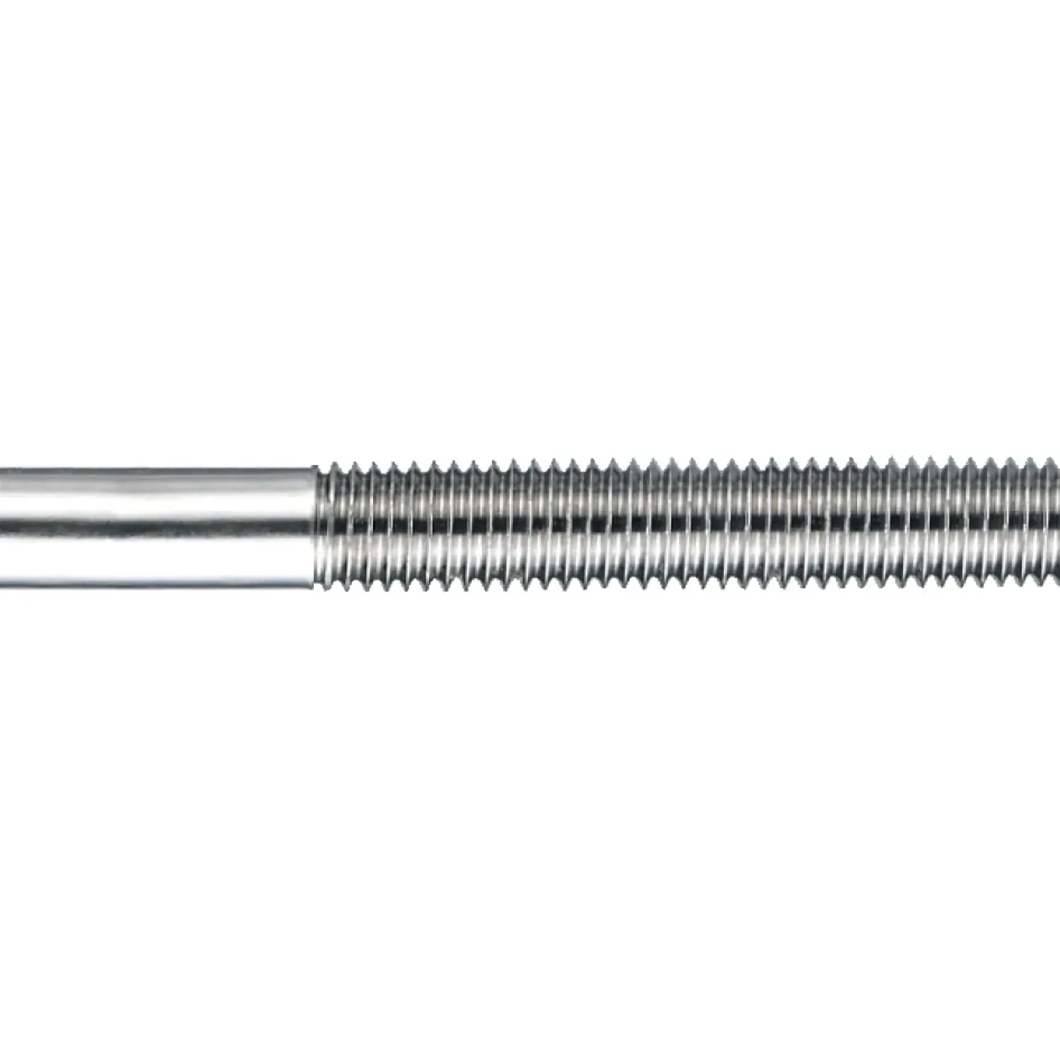 External thread end right-hand Univiss round swaged