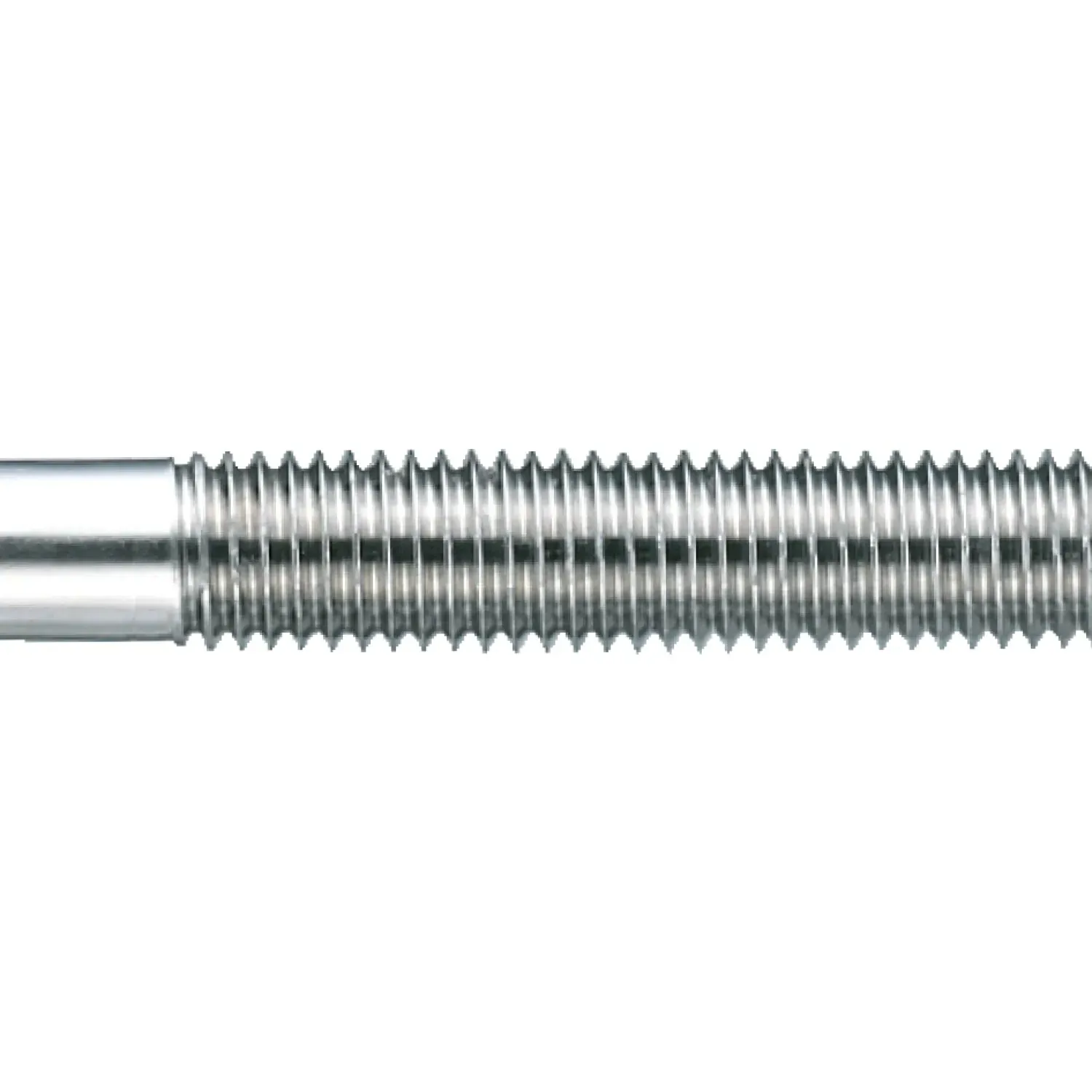 External thread end left-hand Vissline round swaged