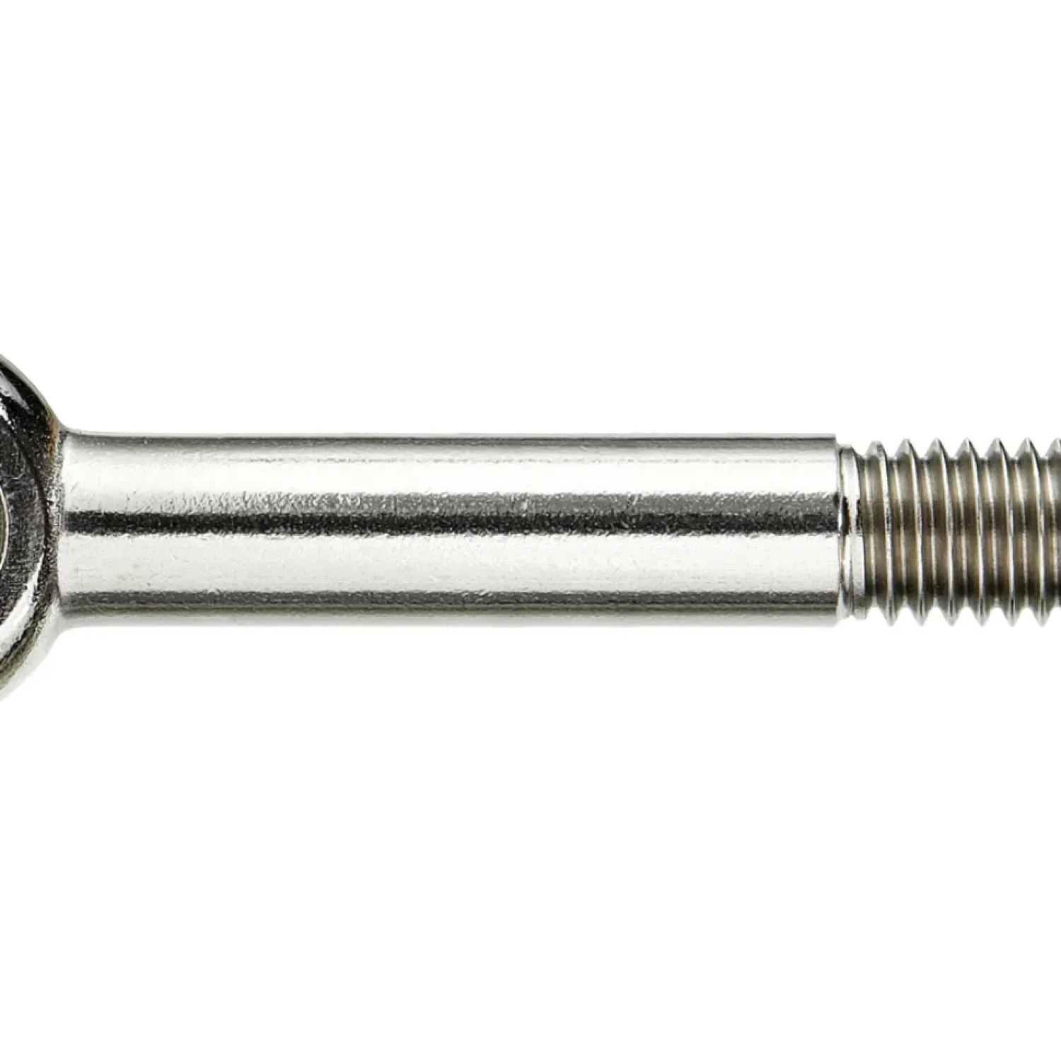 Eye bolt right-hand thread slotted