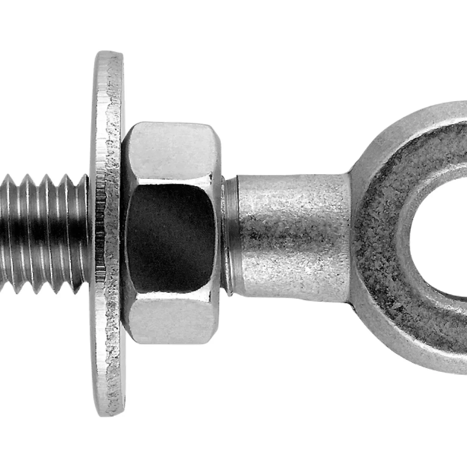 Eye bolt with washer