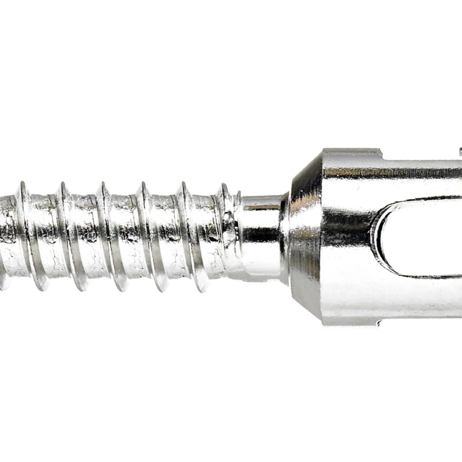 Eye-end counter piece with wood-thread
