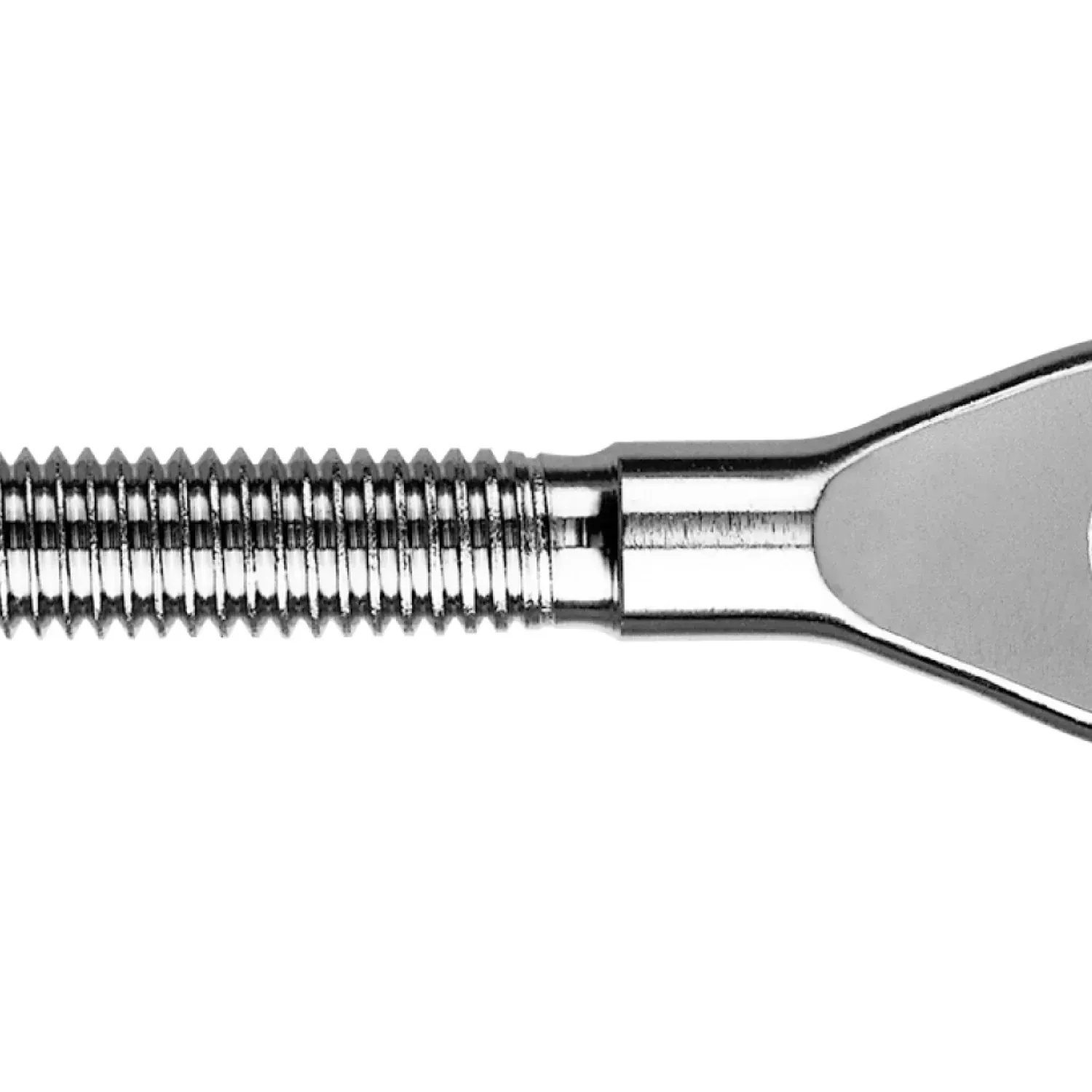 Eye-end with external thread right-hand