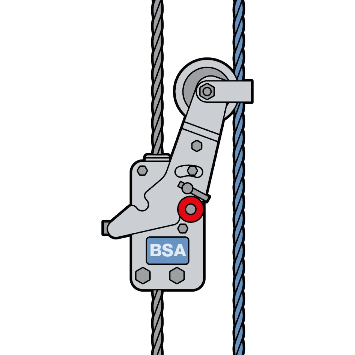 Fall arrest device type Blocstop BSA Tractel