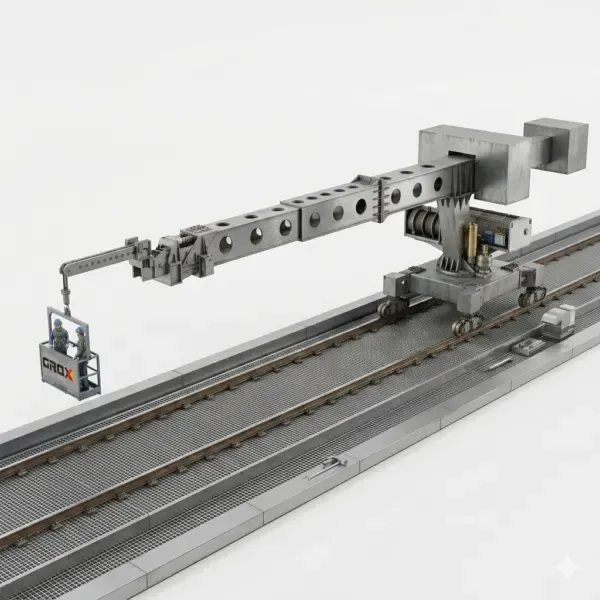 Telescopic Boom BMU with Approaching System