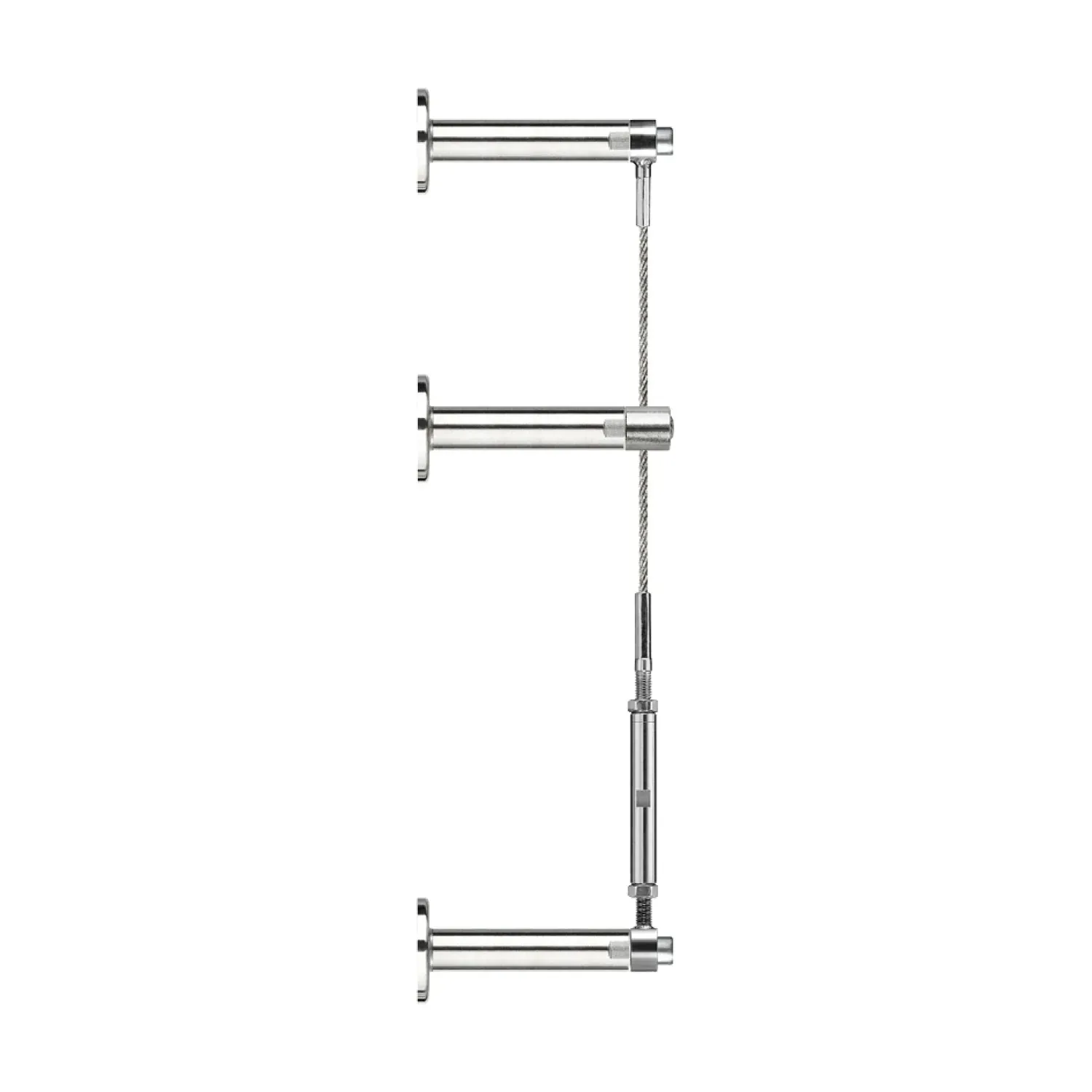 GreenGuide rope assembly G2 - Set 3 with countersunk holes