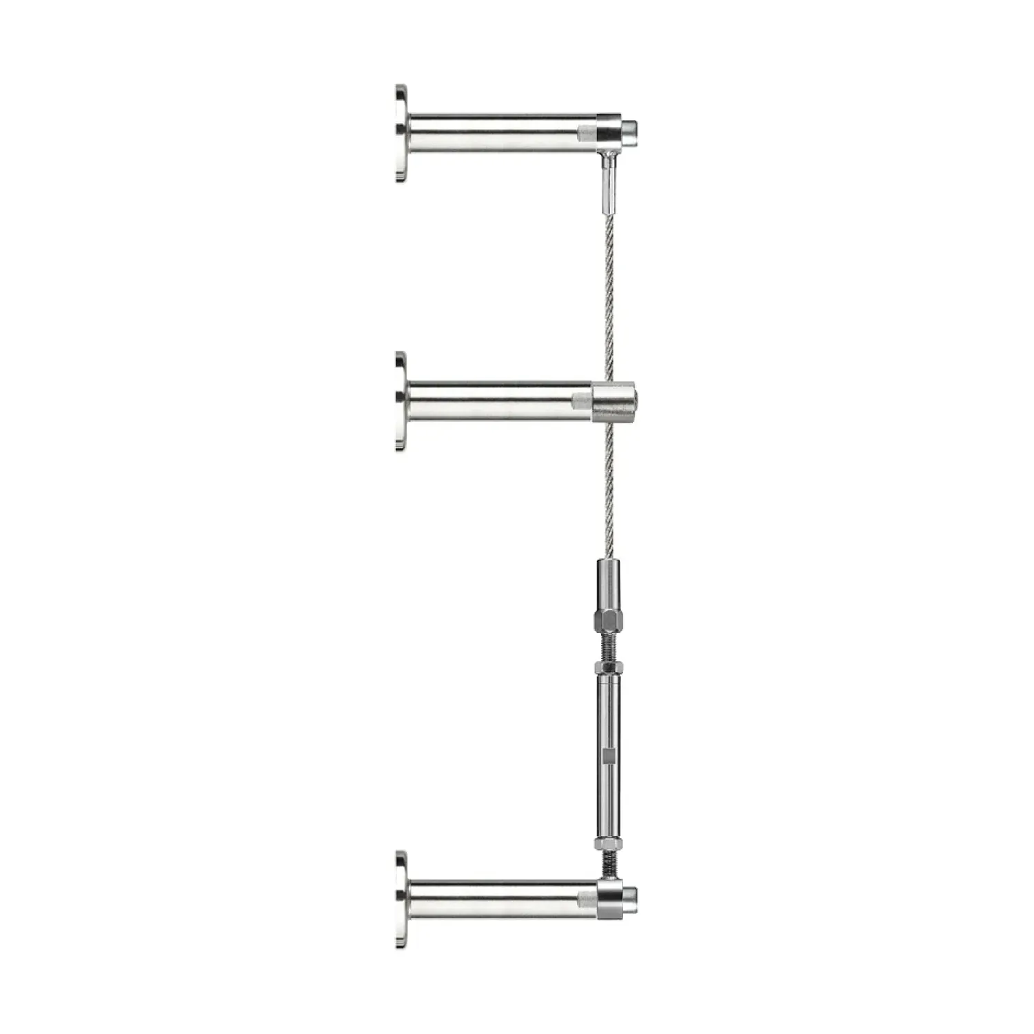 GreenGuide rope assembly G3 - Set 3 with countersunk holes