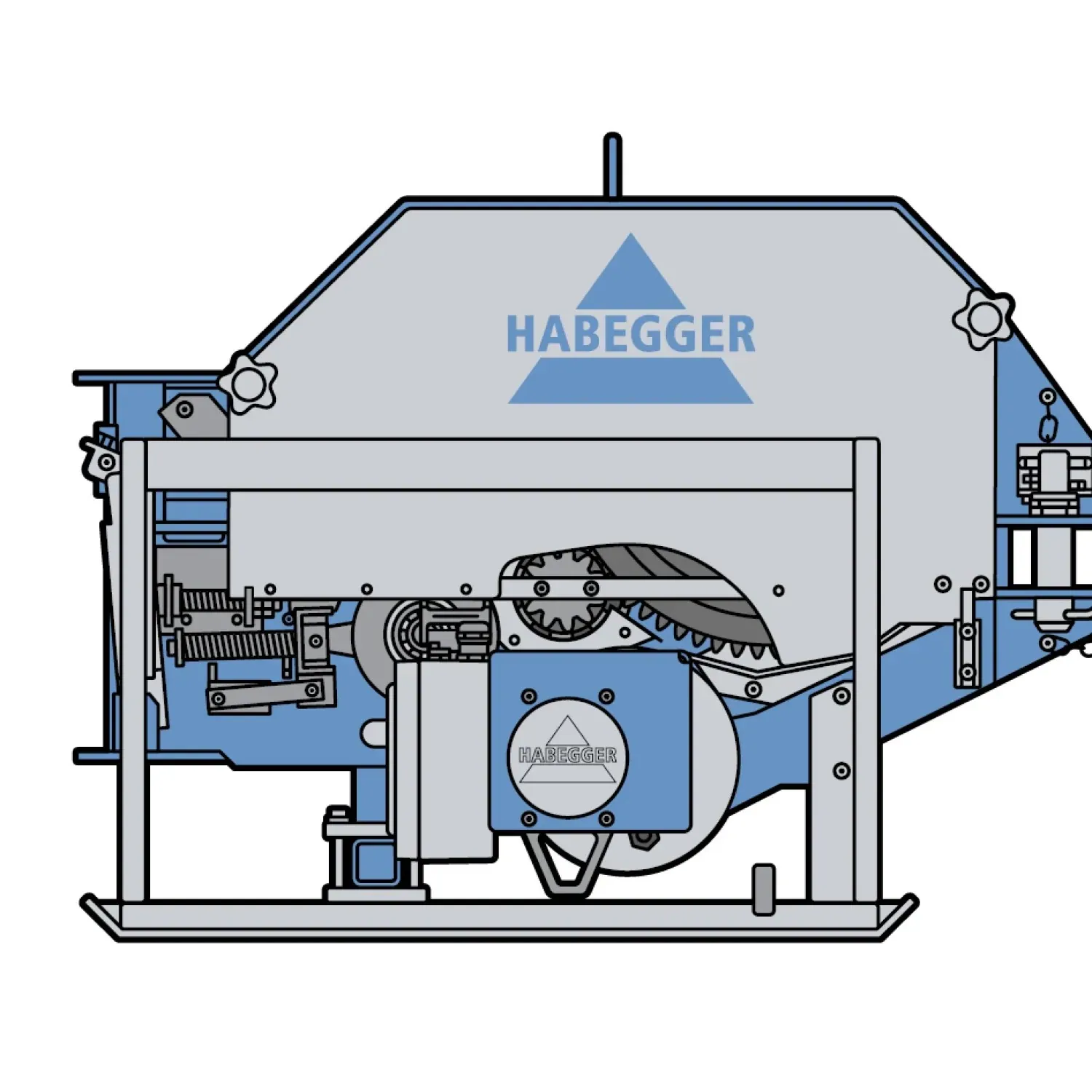 Habegger HIT-TRAC 32E neo electric motorized rope hoist
