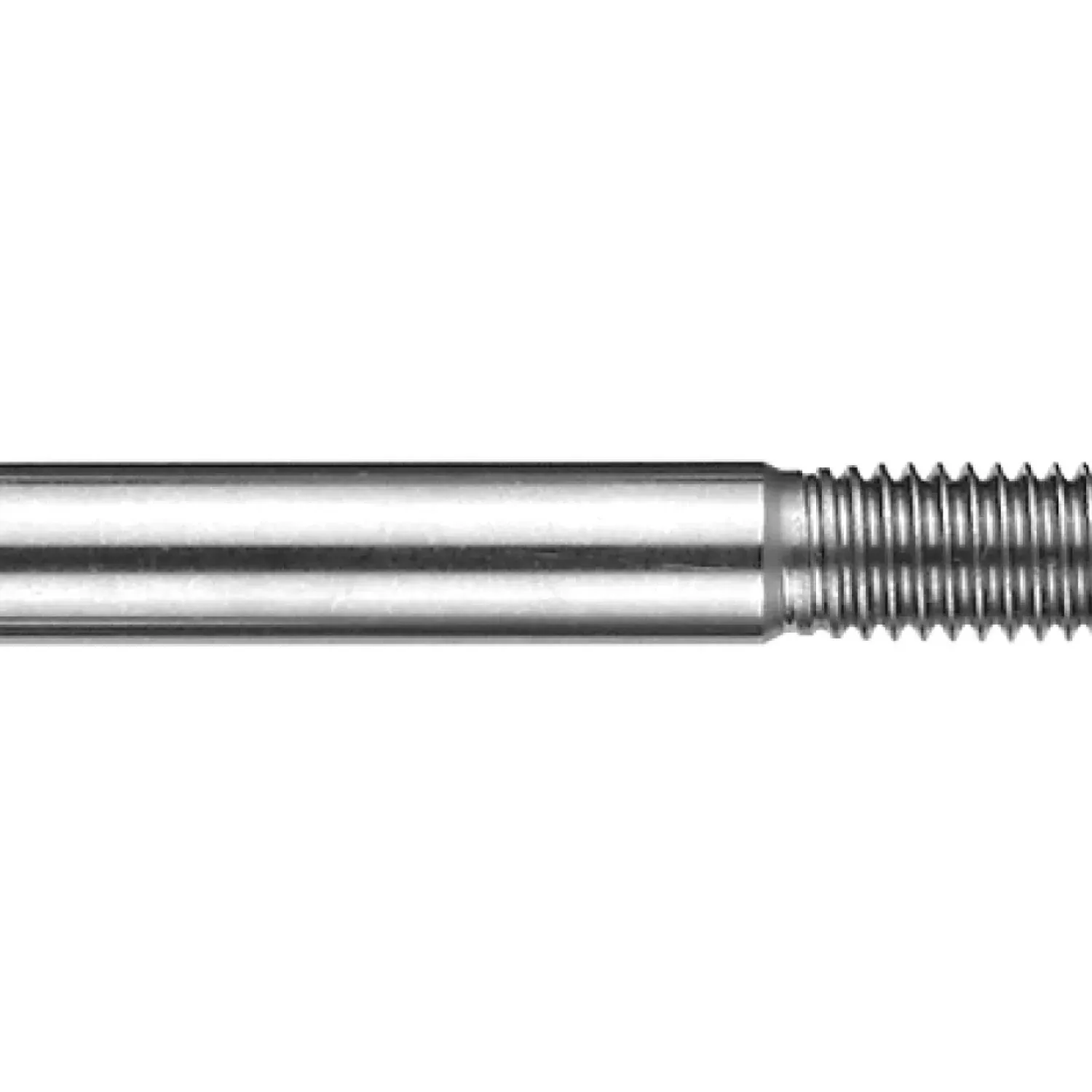 Headless screw with shaft