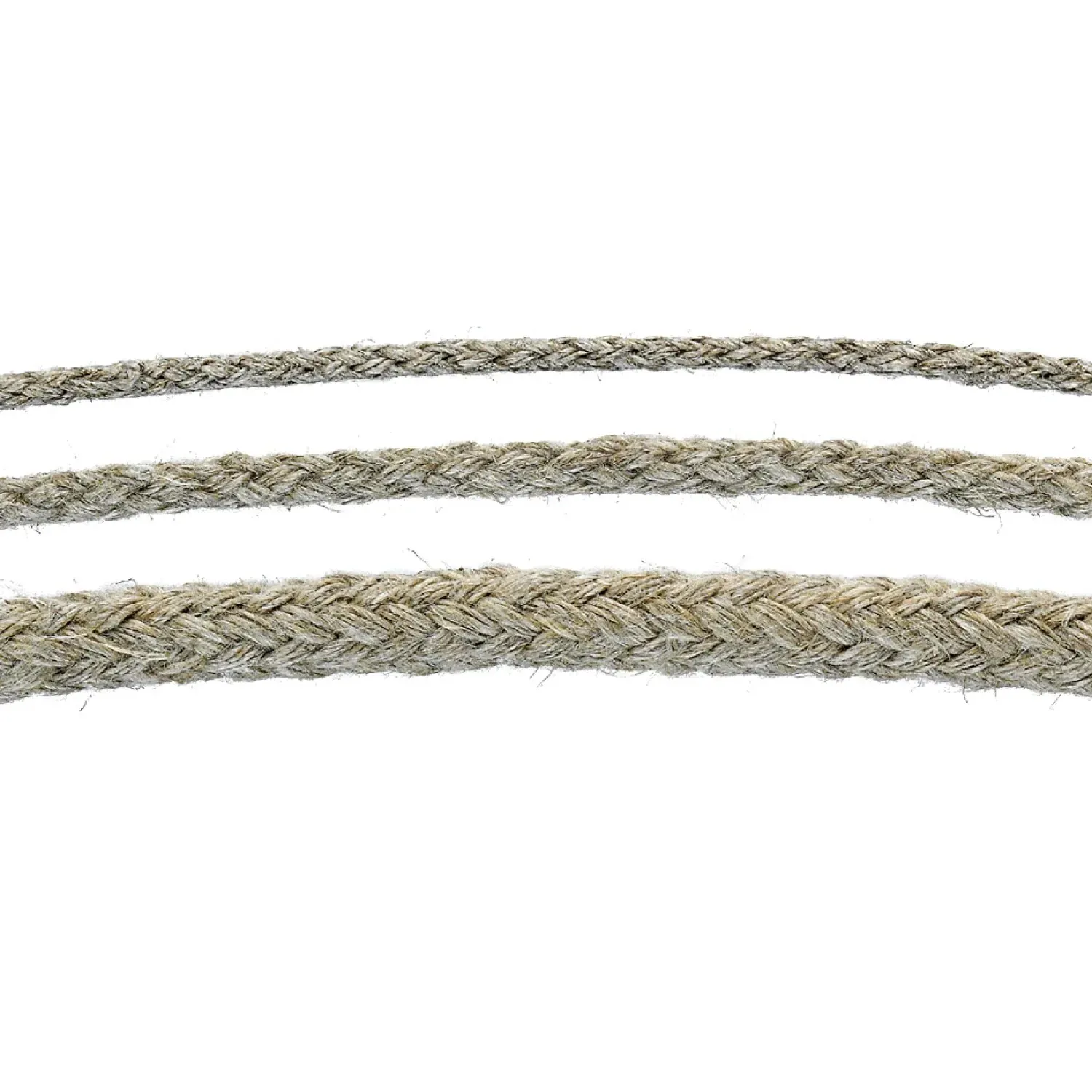 Hemp rope geflochten