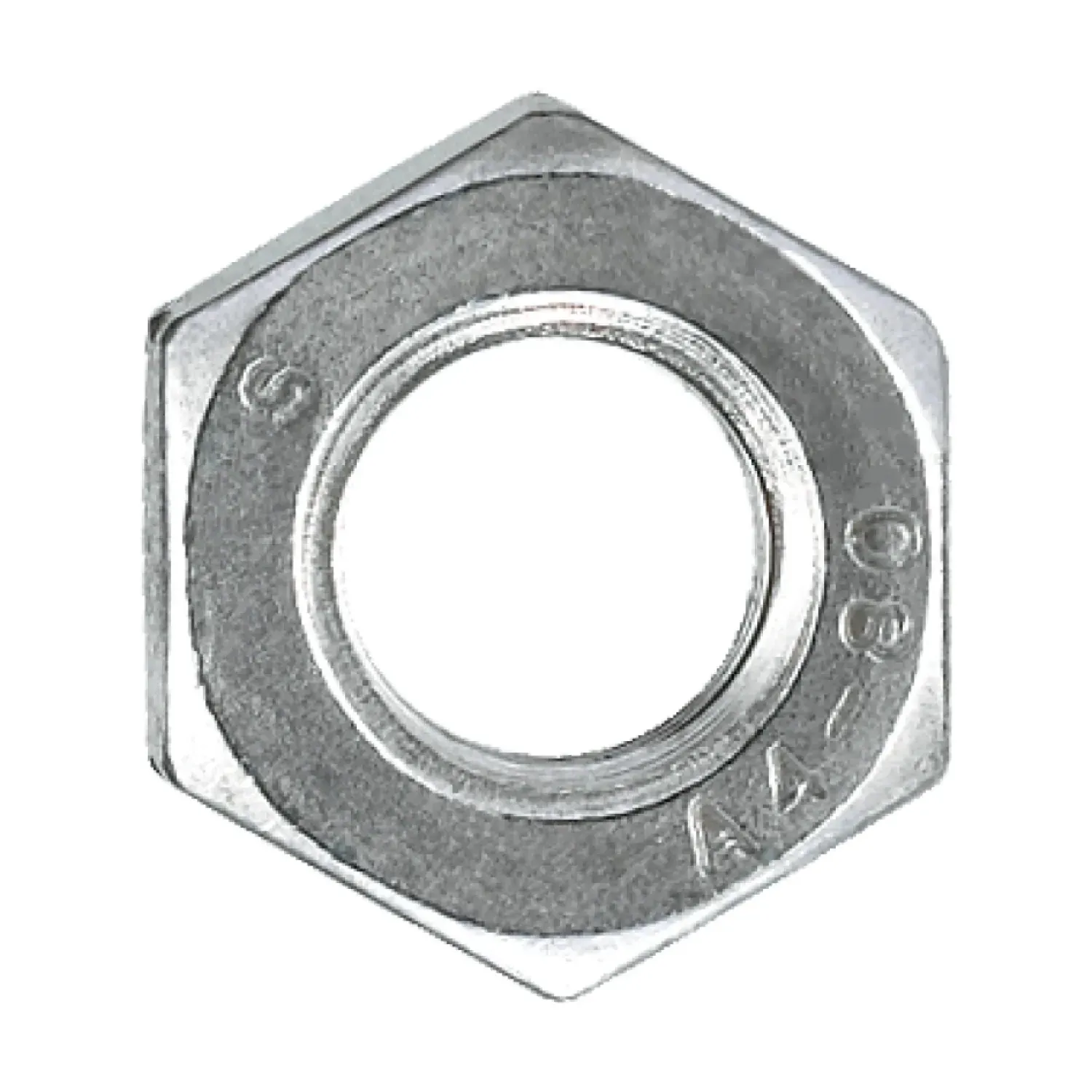 Hexagon nut left-hand