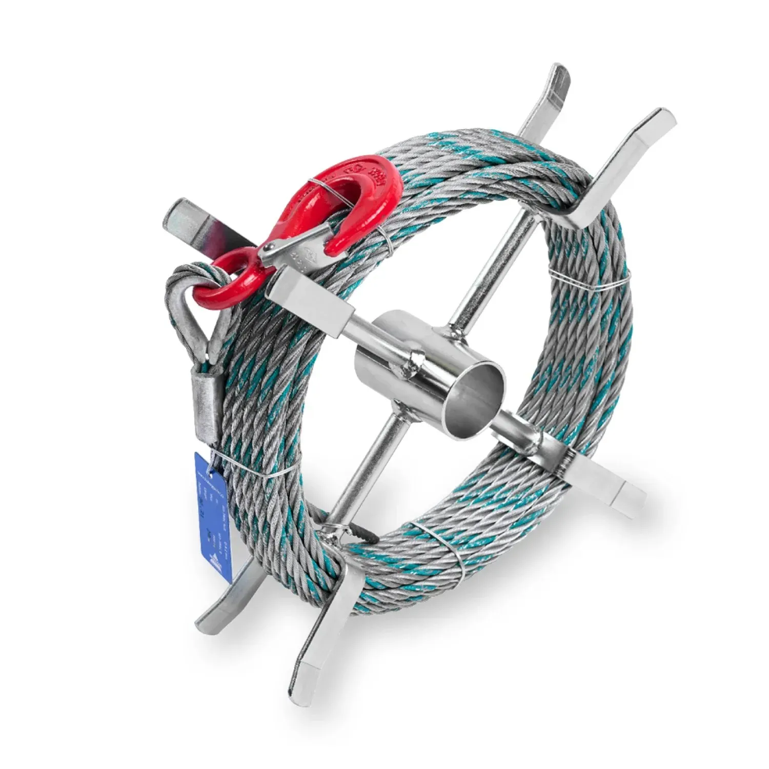 Hoist rope Habegger swaged for HIT-TRAC 16