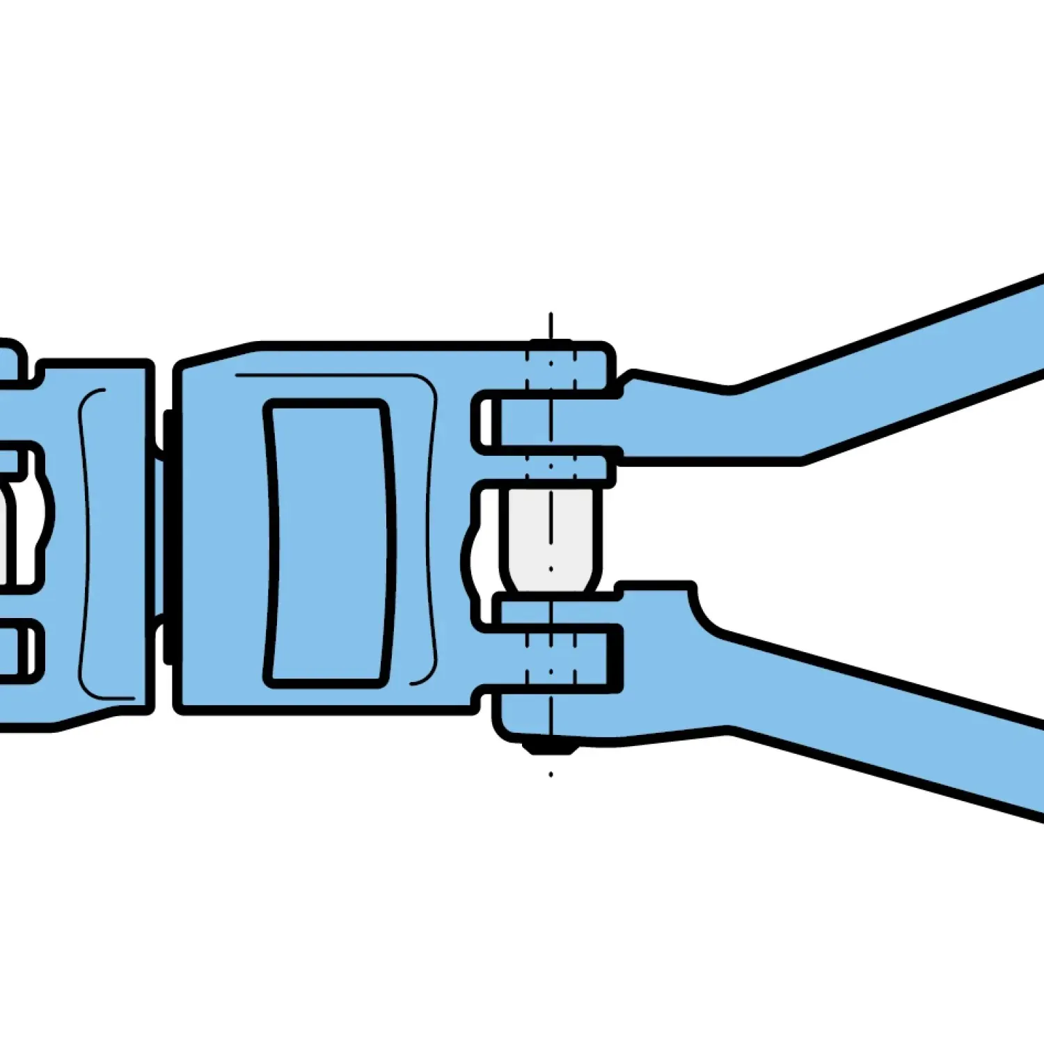 Insulated swivel with open master link and half coupling link