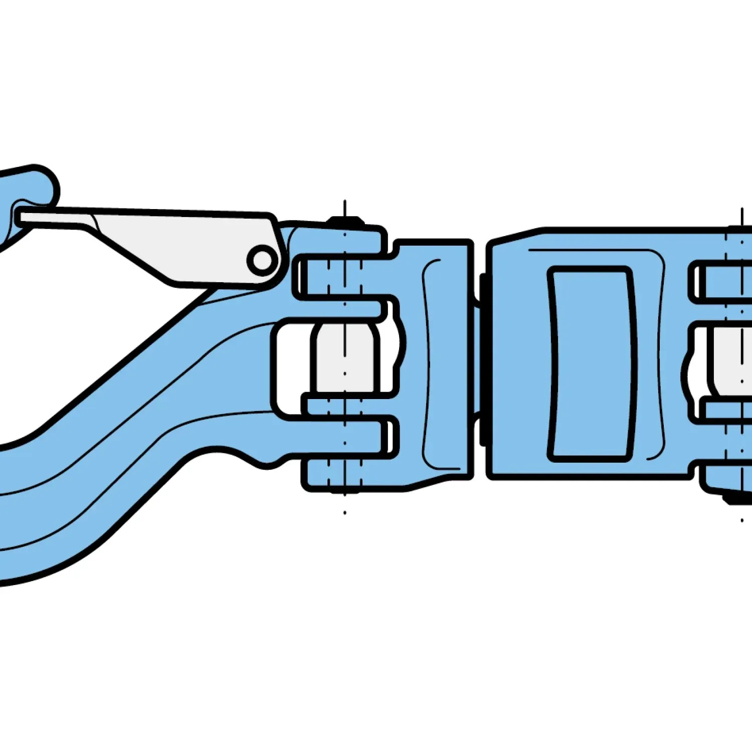 Insulated swivel with round sling coupling and coupling hoist hook