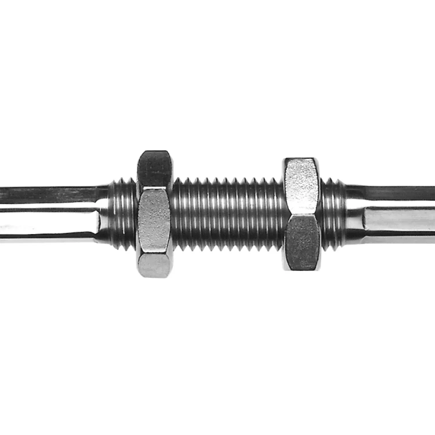 Intermediate thread swaged