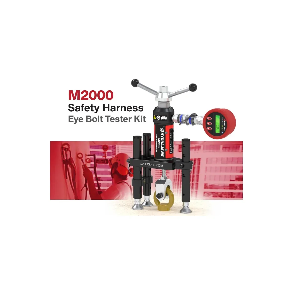 M2000 Safety Harness Eye Bolt Tester Kit