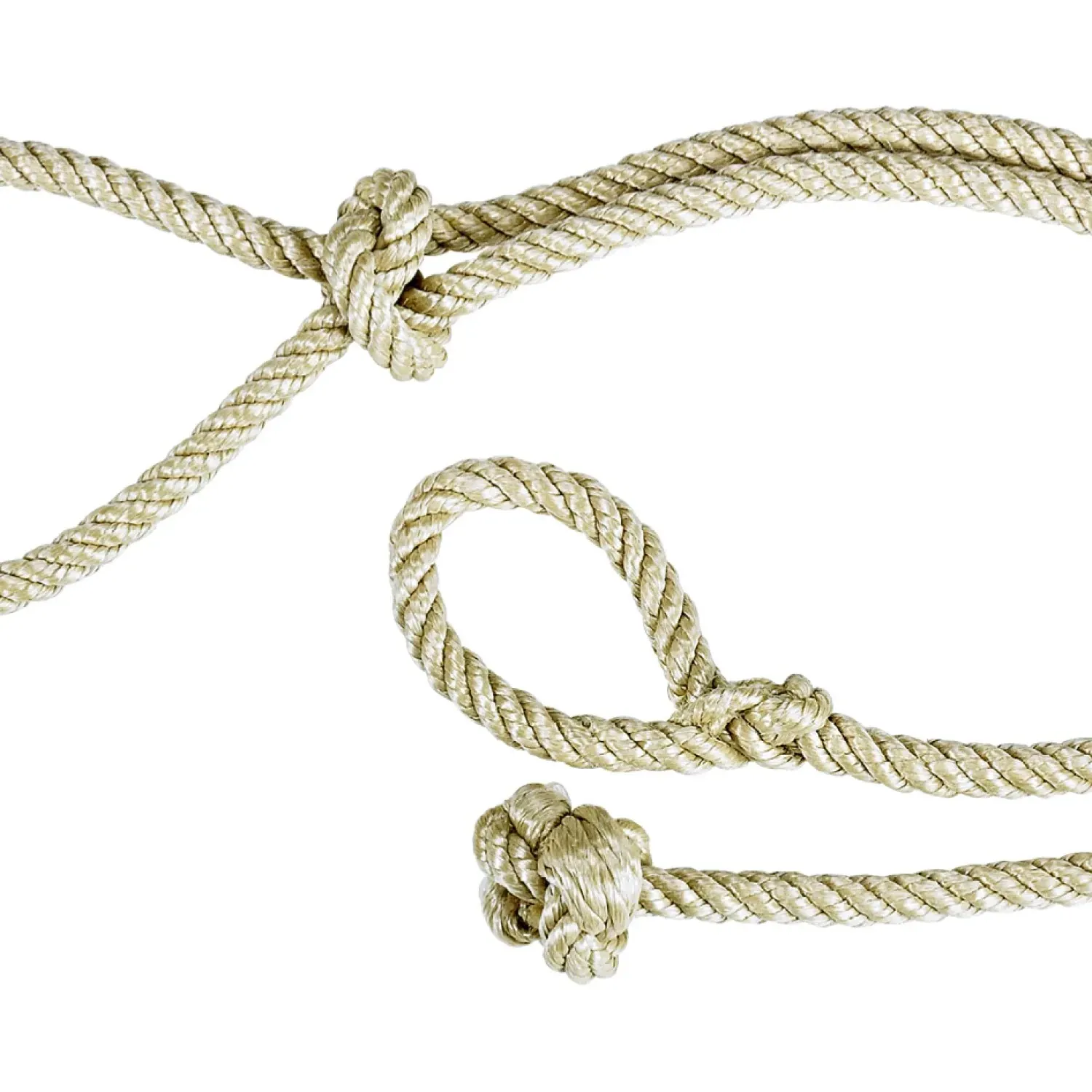 Neck slings with cross knot