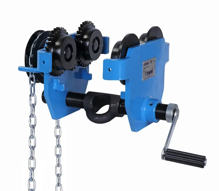 Corso geared beam trolleys