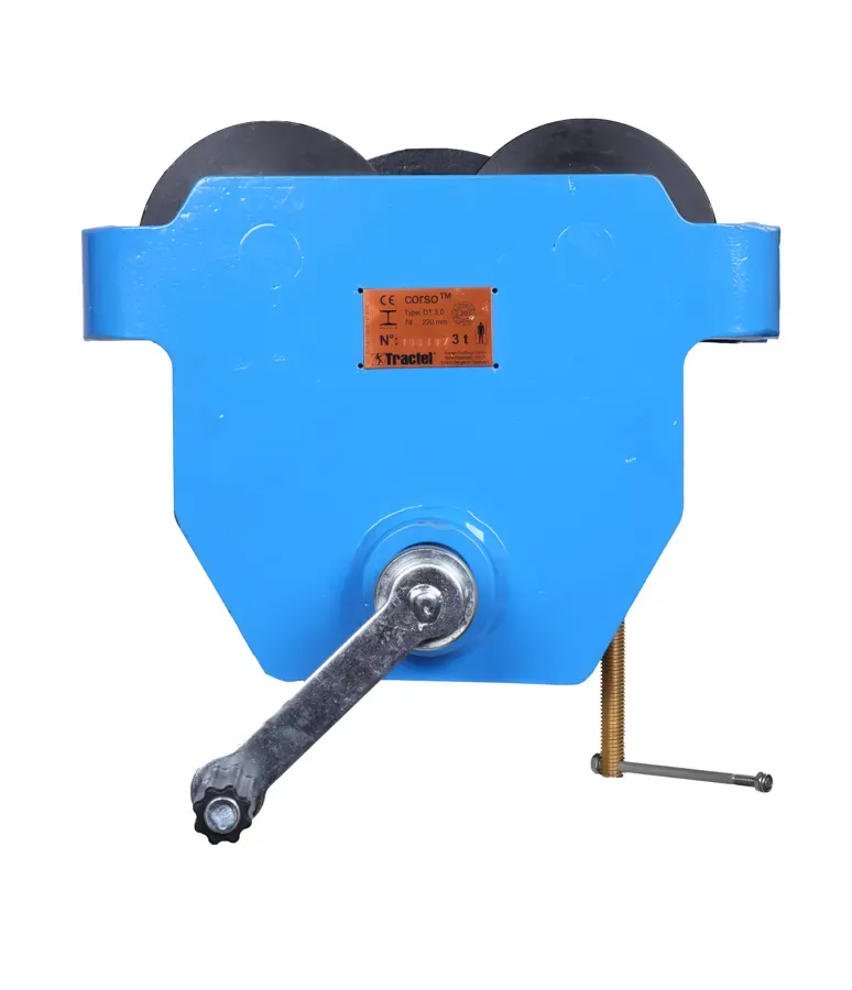 Corso Manual/Geared Trolley for Man-Riding